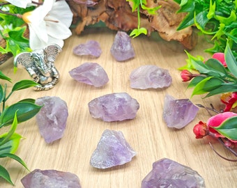 Amethyst Kristalle  Rohsteine Heilsteine