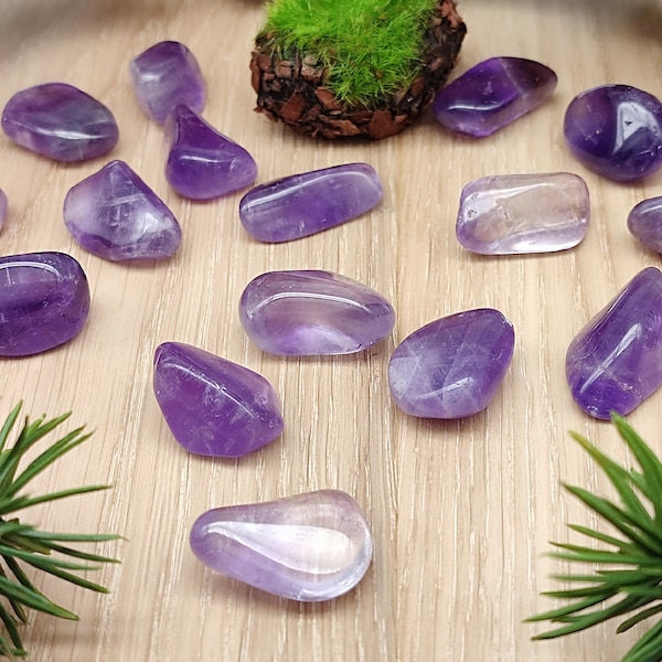 Amethyst Trommelsteine