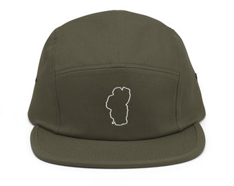 Lake Tahoe Embroidered Outline Five Panel Hat - Stylish Outdoor Accessory