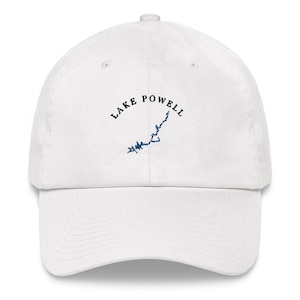 Lake Powell geborduurde baseballcap - stijlvol en duurzaam!
