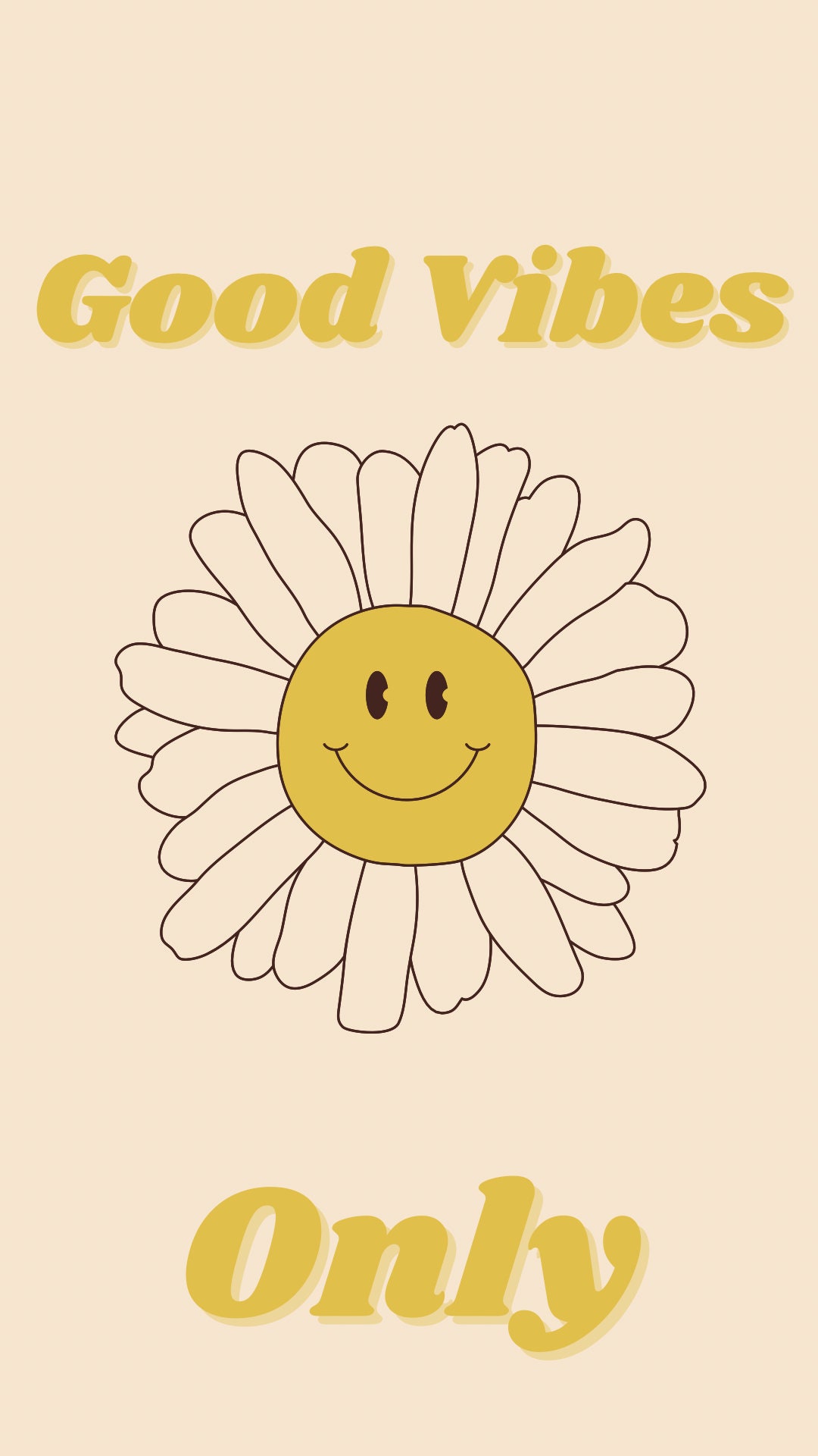 Good Vibes Only Phone Wallpaper 