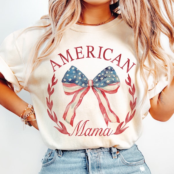 American Mama Coquette png, 4th Of July Png, Fourth of July Bows png, Coquette Mama png, American Mama png, Mama sublimation, png for mama