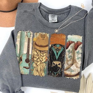 Western Cowgirl Png, Cowboy Boots Png, Cowprint png, Western Turquoise Png, Sunflower Png, Country popular now Png, Trendy Western Png