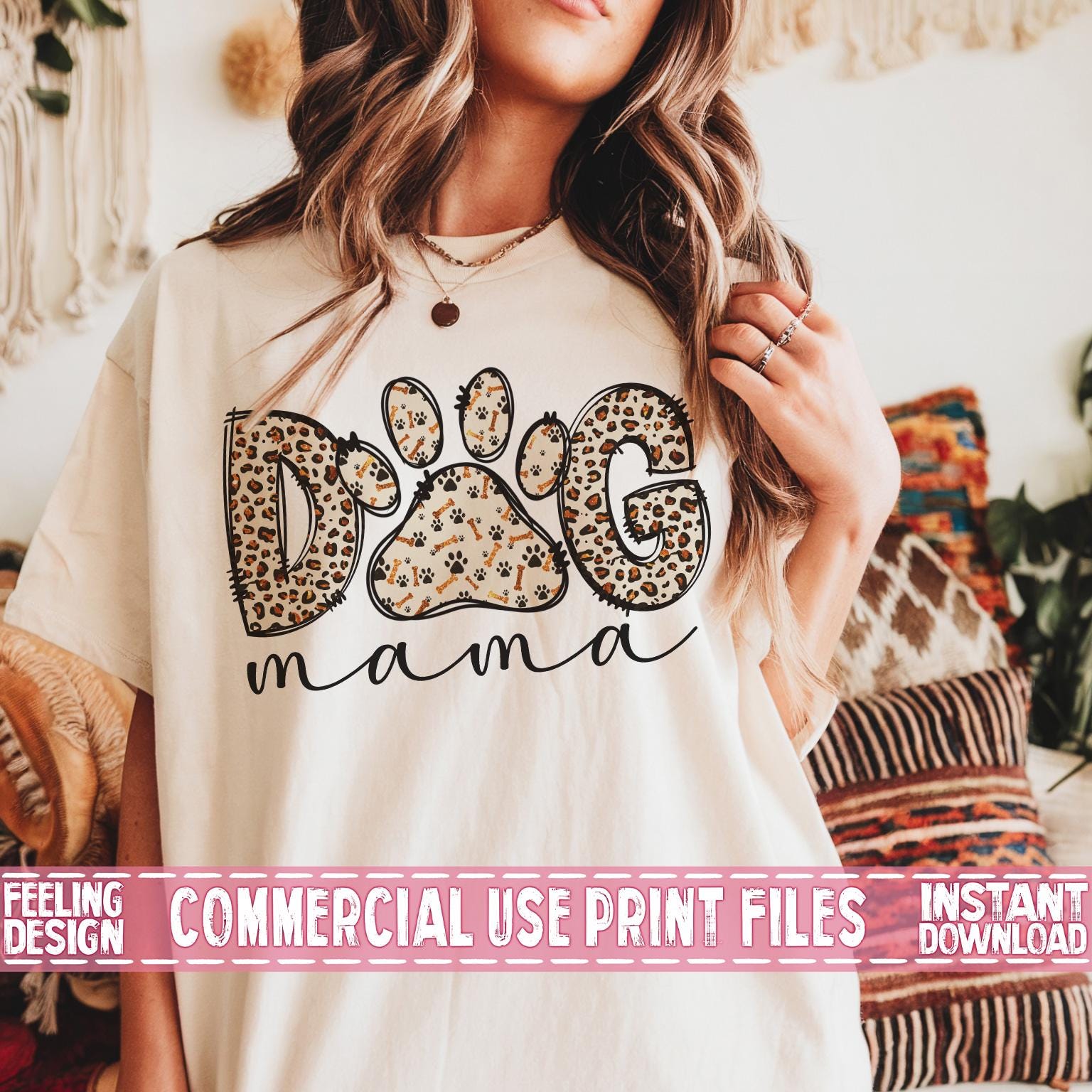 Dog Mama Sublimation, Mom Leopard Png, Mom Sublimation PNG Designs ...