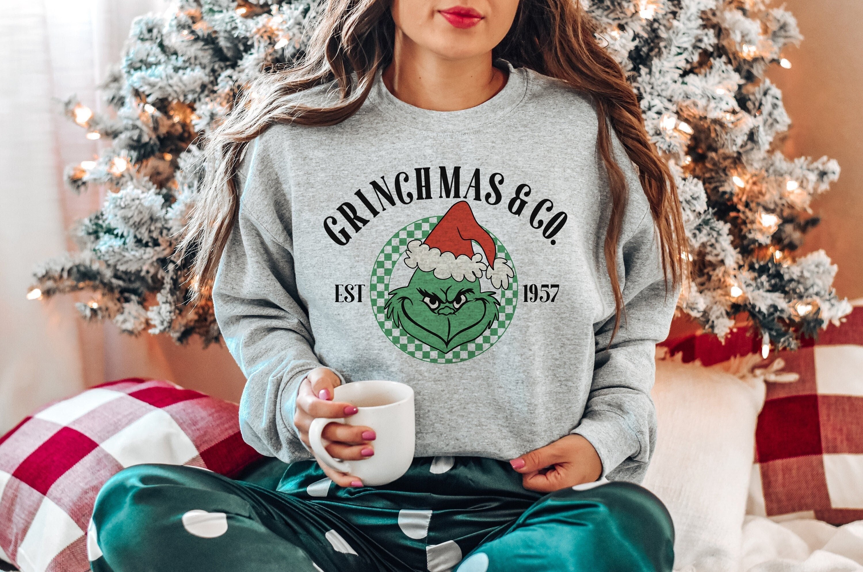 The flavourless grinch xmas jumper