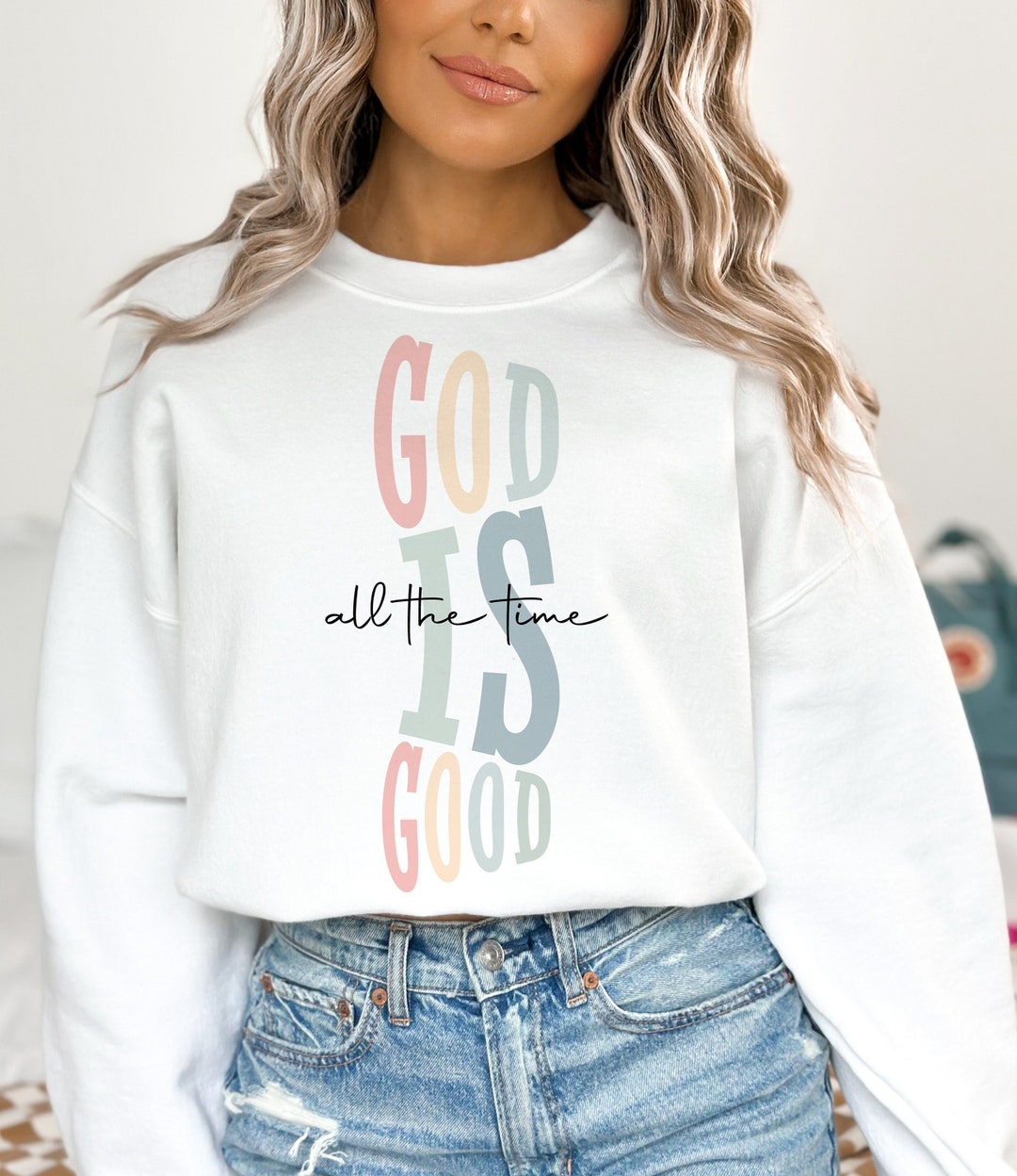 God is Good All the Time PNG Sublimation Design Download, Png for ...