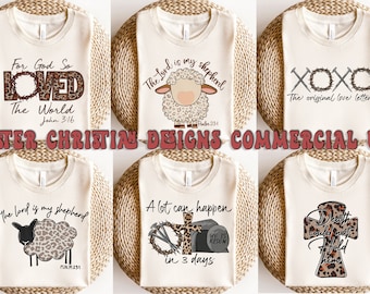 Easter Christian Bundle, Christian png bundle, Easter Png, Bible Verse png, Christian Religious png Bundle, Christian Easter png, Christian