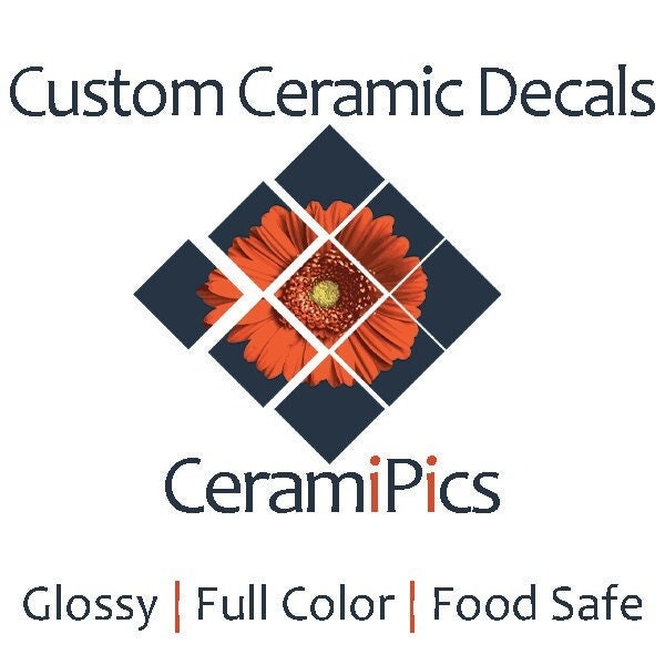 Ceramic Decals, Full Color, Customized with Your Image