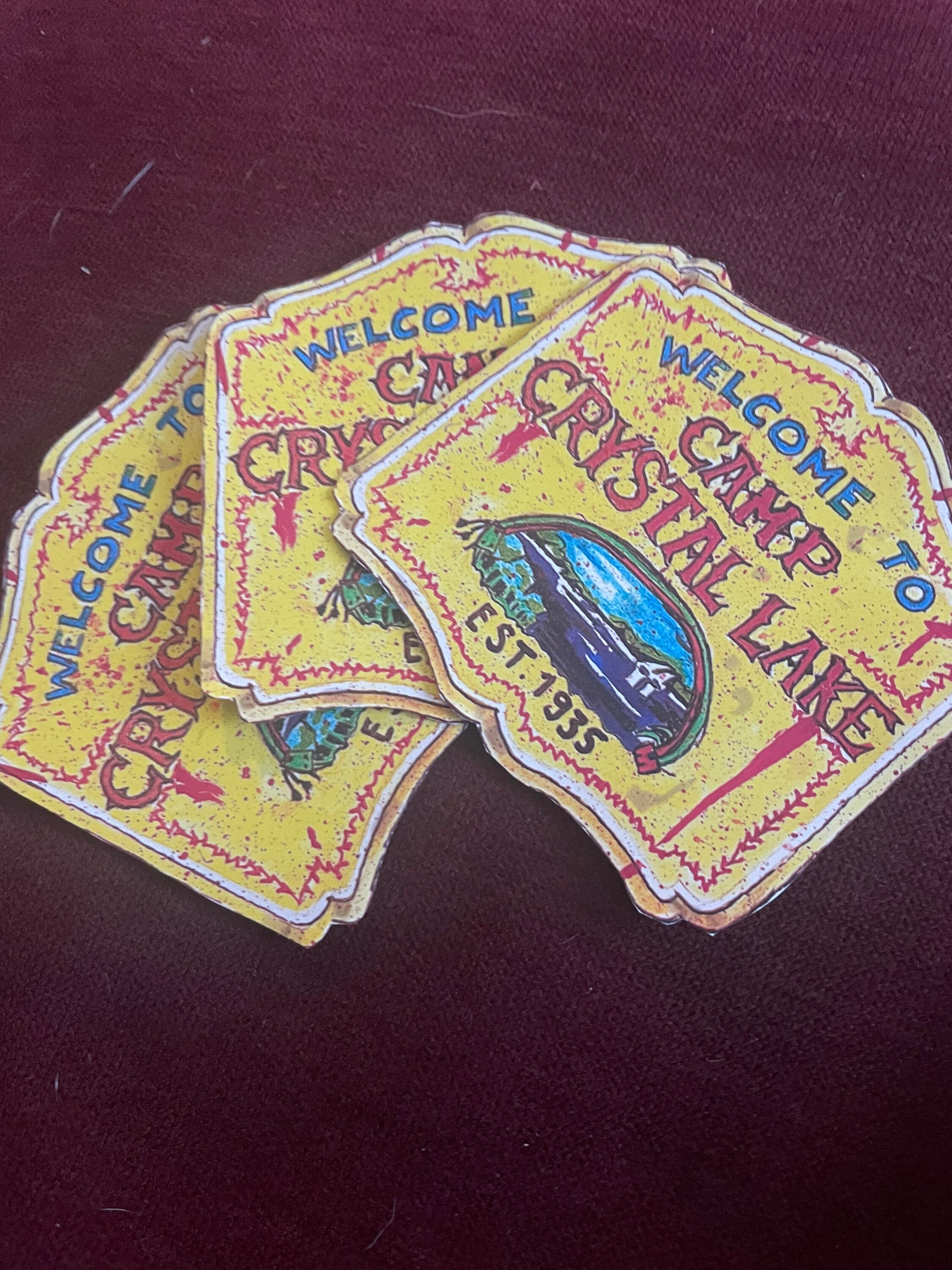 Camp Crystal Lake Sticker - Etsy