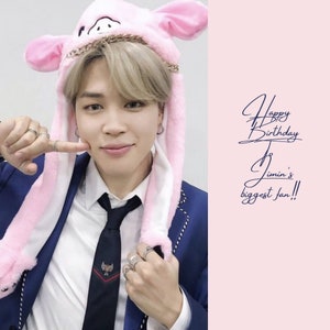 BTS Geburtstagskarte Jimin