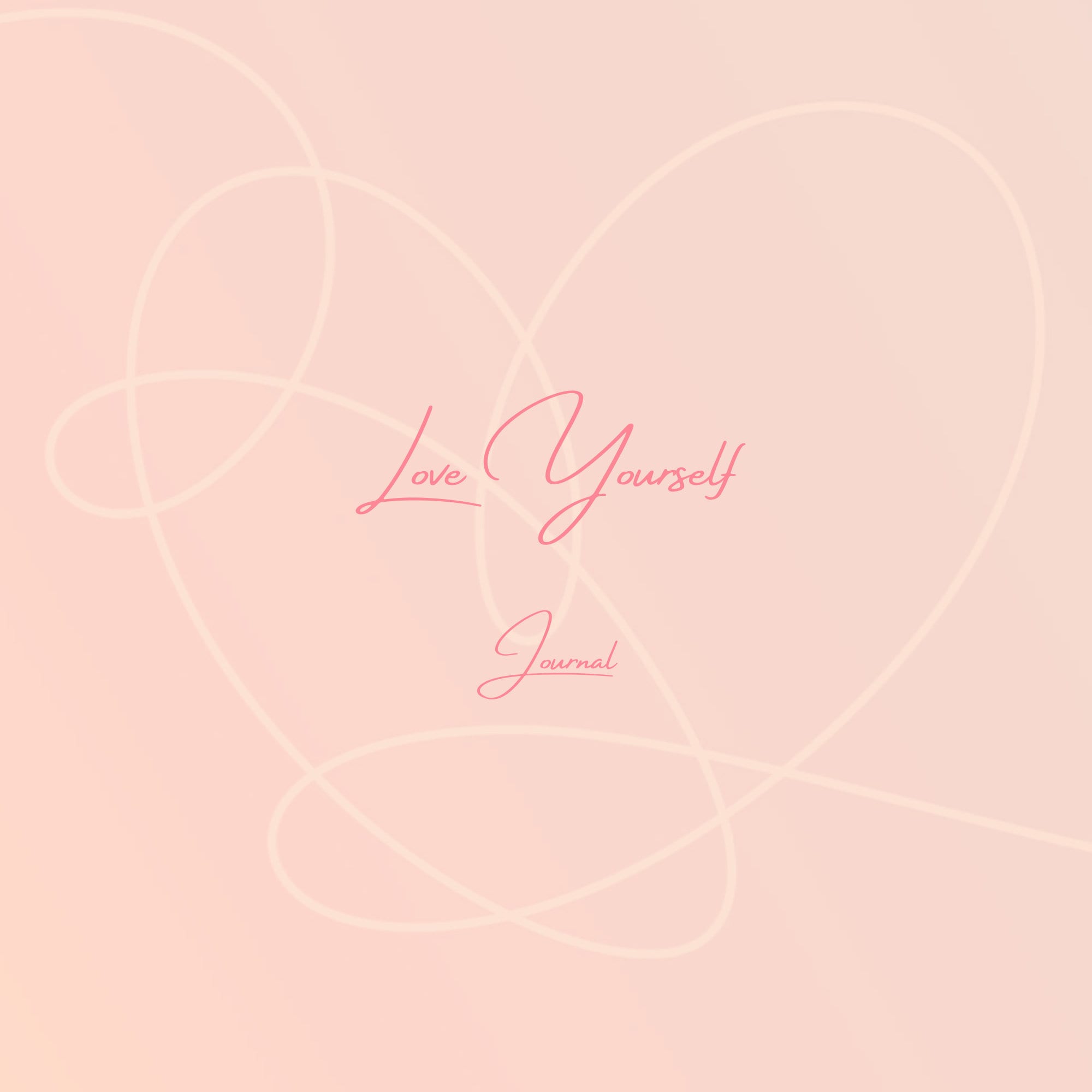 BTS Love Yourself Journal, BTS, Printable, Digital Download