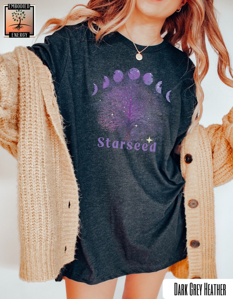 Starseed Tree of Life T-shirt, Star Seed Shirt, Starseed Tshirt, Shirt ...
