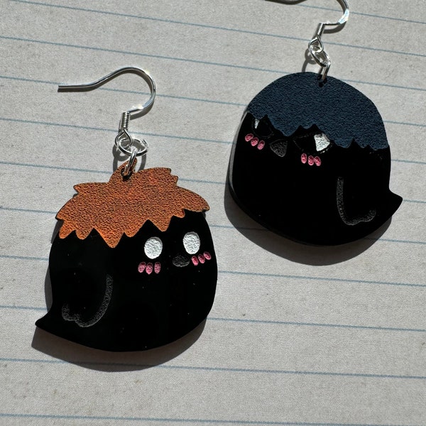 Volleyball Birds Inspired Earrings | Hinata | Kageyama | Volleyball Anime | Sport Anime | Anime Gift | Anime Jewelry