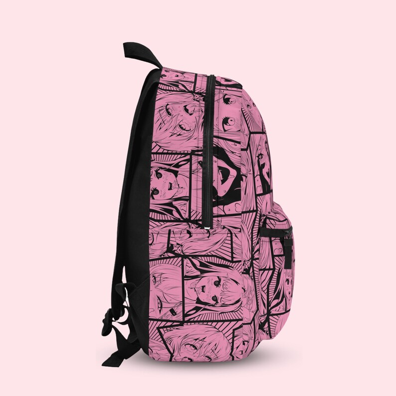 Anime Book Bag Cute Anime Girl Backpack Hentai Backpack Etsy