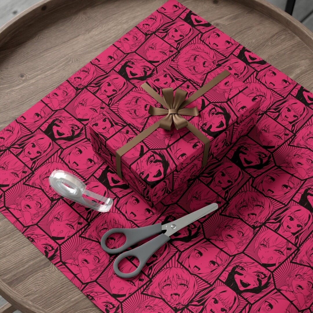 28in X 79in Anime Girl Wrapping Paper Anime Gift Wrap - Etsy