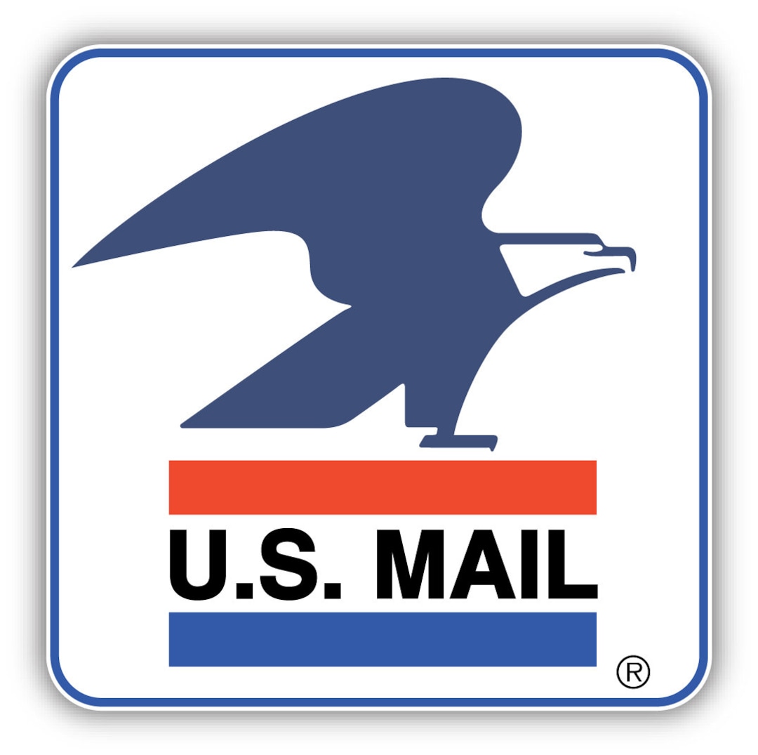 USPS Logo Mail Carrier Vinyl Sticker Decal Car Truck Garage Etsy