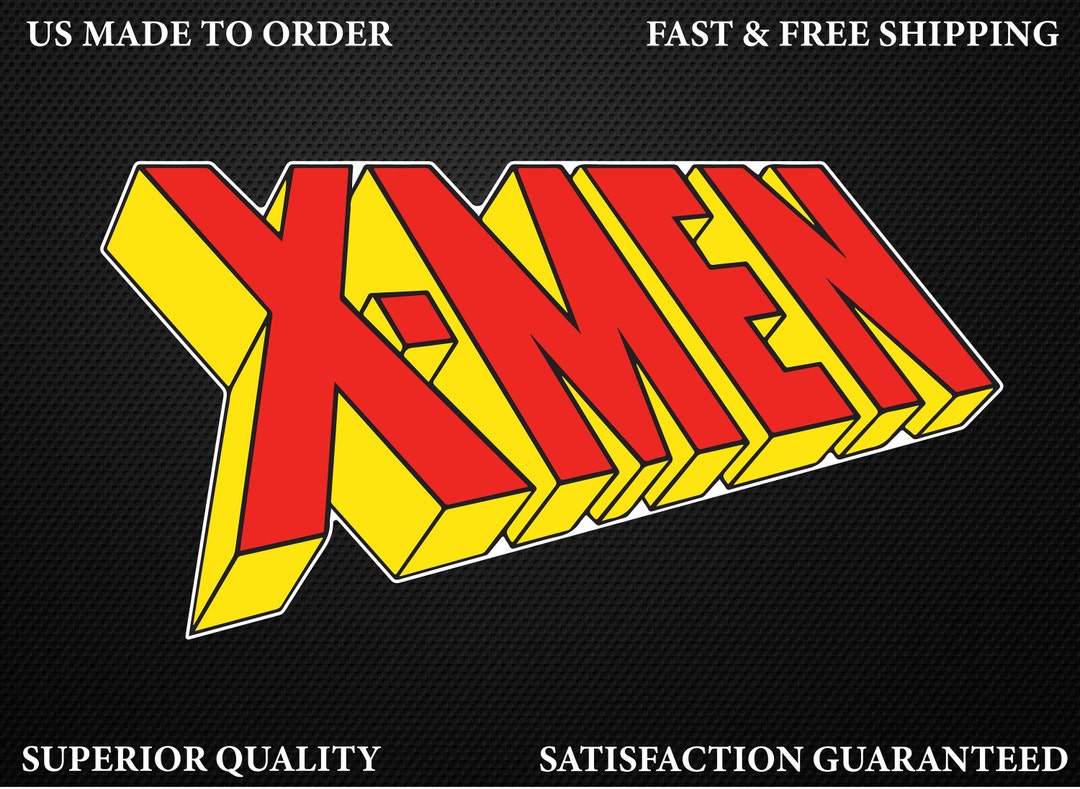 X-MEN Logo Vinyl Decal Sticker Usa Made Truck Car Bumper - Etsy