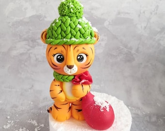 video tutorial fondant caketopper sweet tiger , видео урок декор на торт тигренок