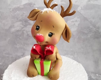 Sugar Paste Reindeer Tutorial: Fondant Figurine - Step-by-Step Video