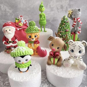 Julsockerpasta-skulpturering – 11 instruktionsvideor för fondant