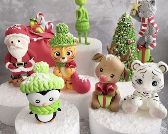 Christmas Sugar Paste Sculpting – 11 Fondant Tutorial Videos
