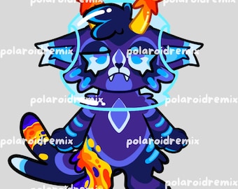 Space Cat Furry Character Adopt