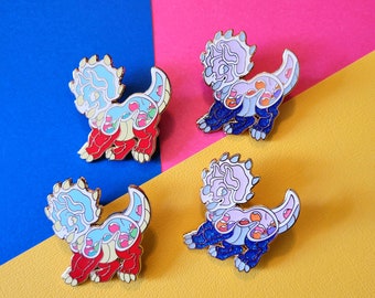 CLEARANCE Gumball Triceratops: Remix Makes Pins #005