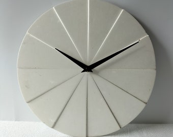 Stylish Modern Clock, Designer Art Deco Design, Elegant Home Decor, Handmade Homewares, Christmas Gift for the home