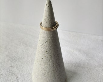 Ring Holder - Light Grey with crushed recyled glass