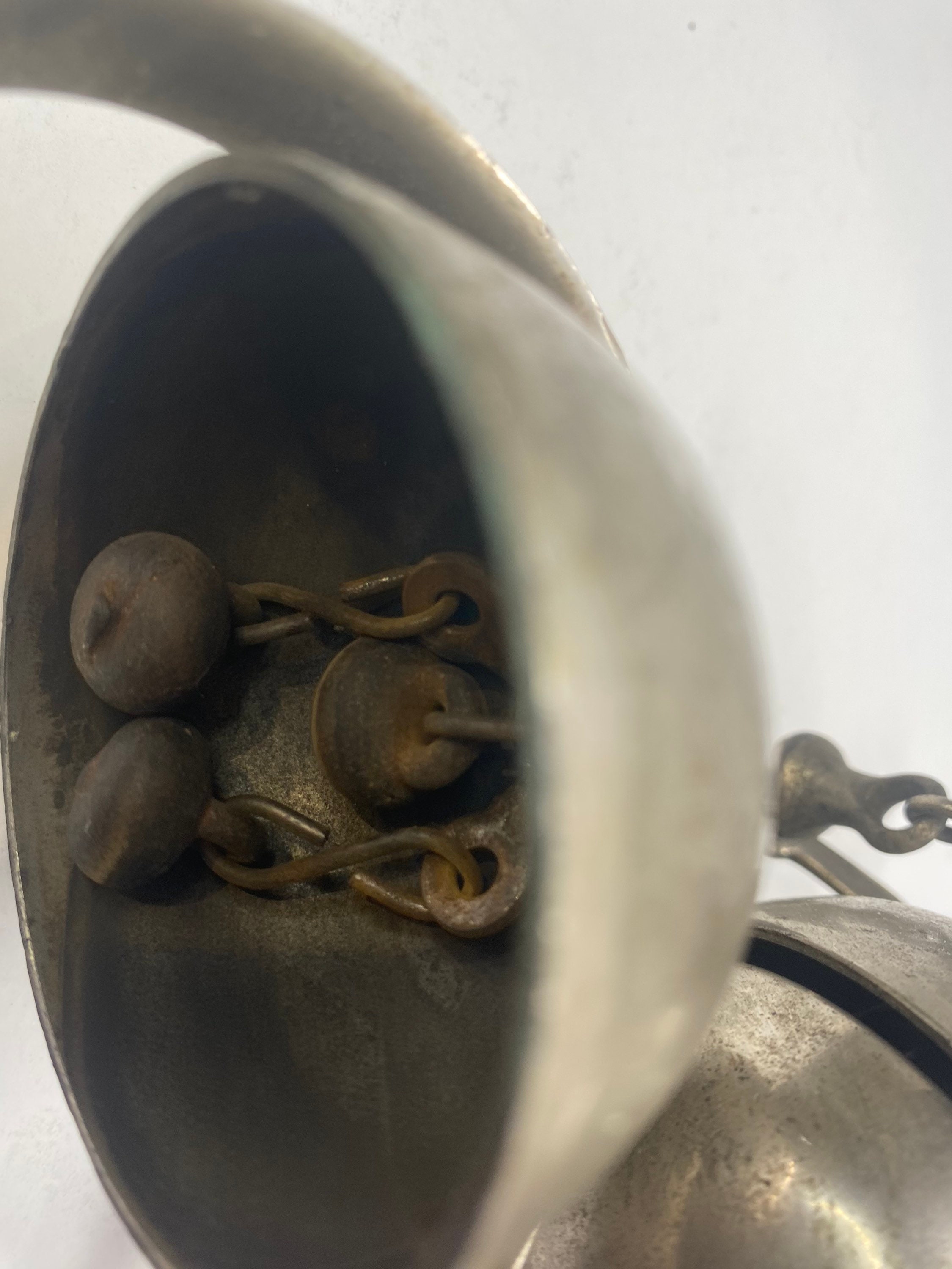 Antique Three Bell Horse Saddle Hames Conestoga Carriage Chine Etsy