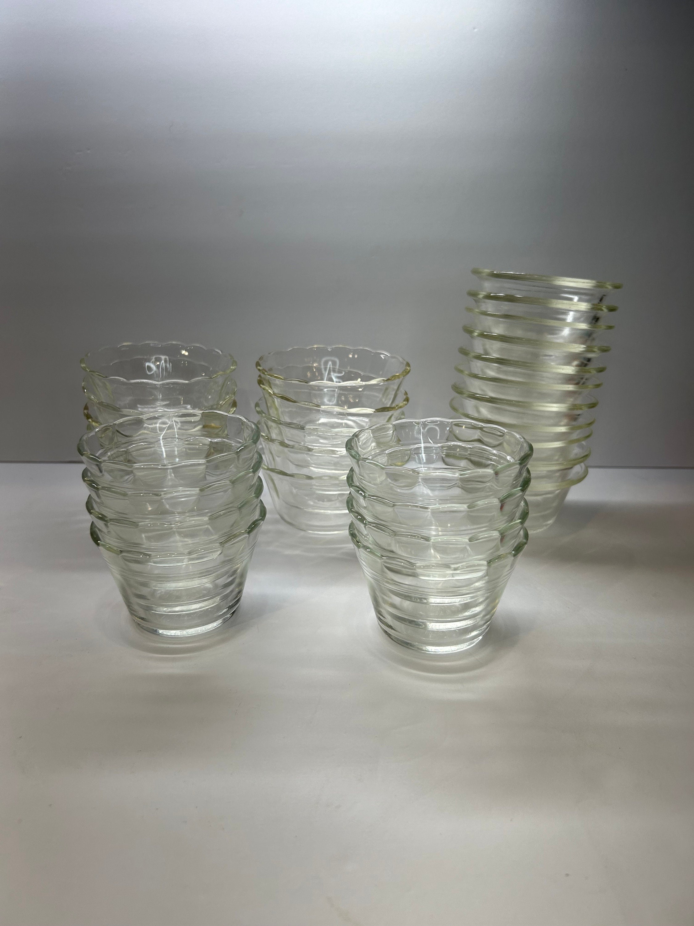 Vintage Lot of (8) Anchor Hocking Fire King Custard Cups