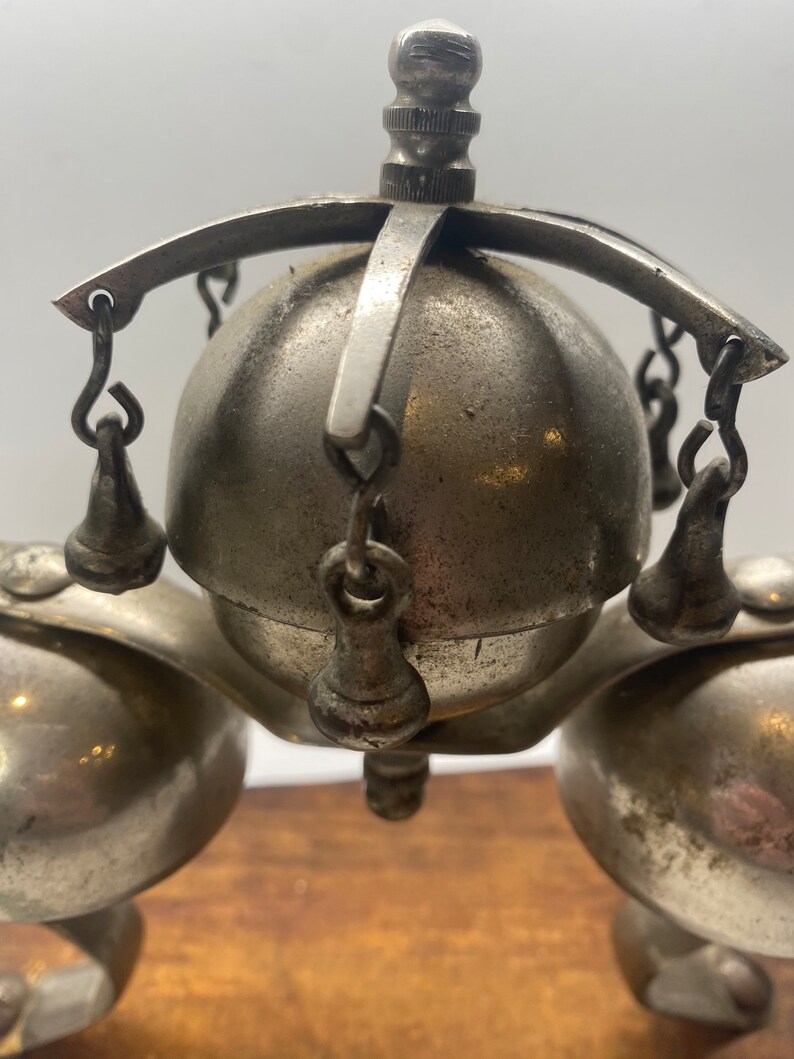 Antique Three Bell Horse Saddle Hames Conestoga Carriage Chine Etsy