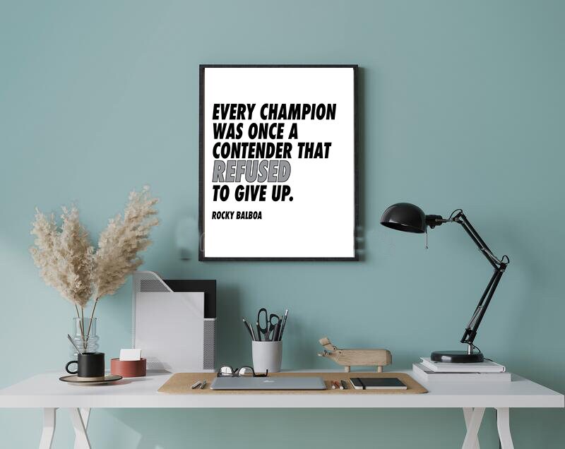 Contender Quote - Etsy Canada