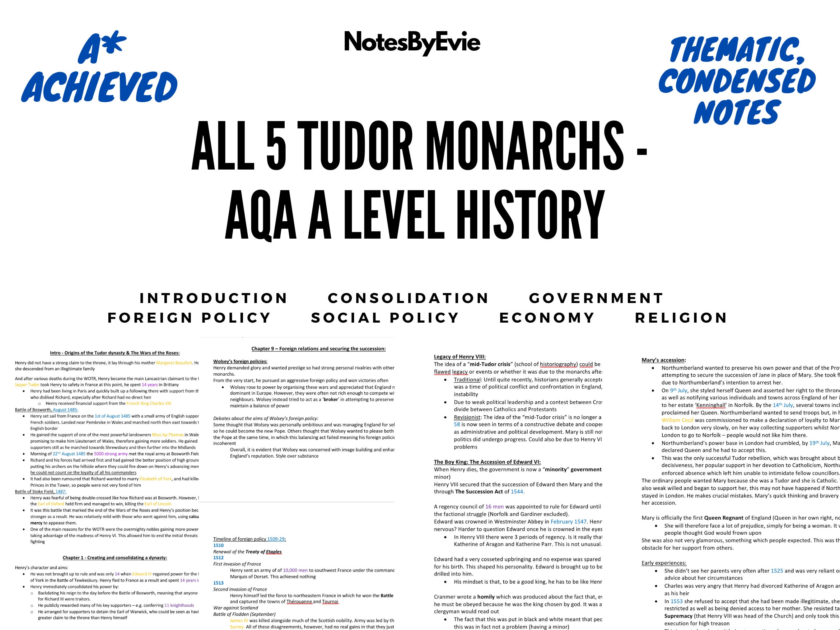 AQA A Level History Tudors BUNDLE All 5 Tudor Monarchs Etsy UK aqa-a-level-history-tudors-bundle-all-5-tudor-monarchs-etsy-uk