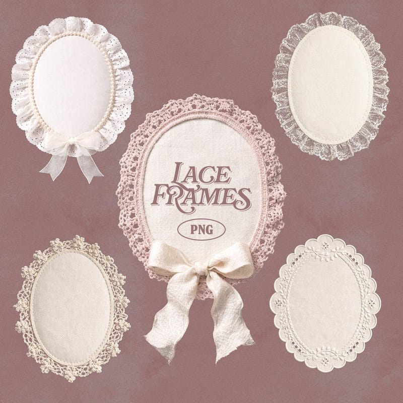 Lace Picture Frame - Etsy