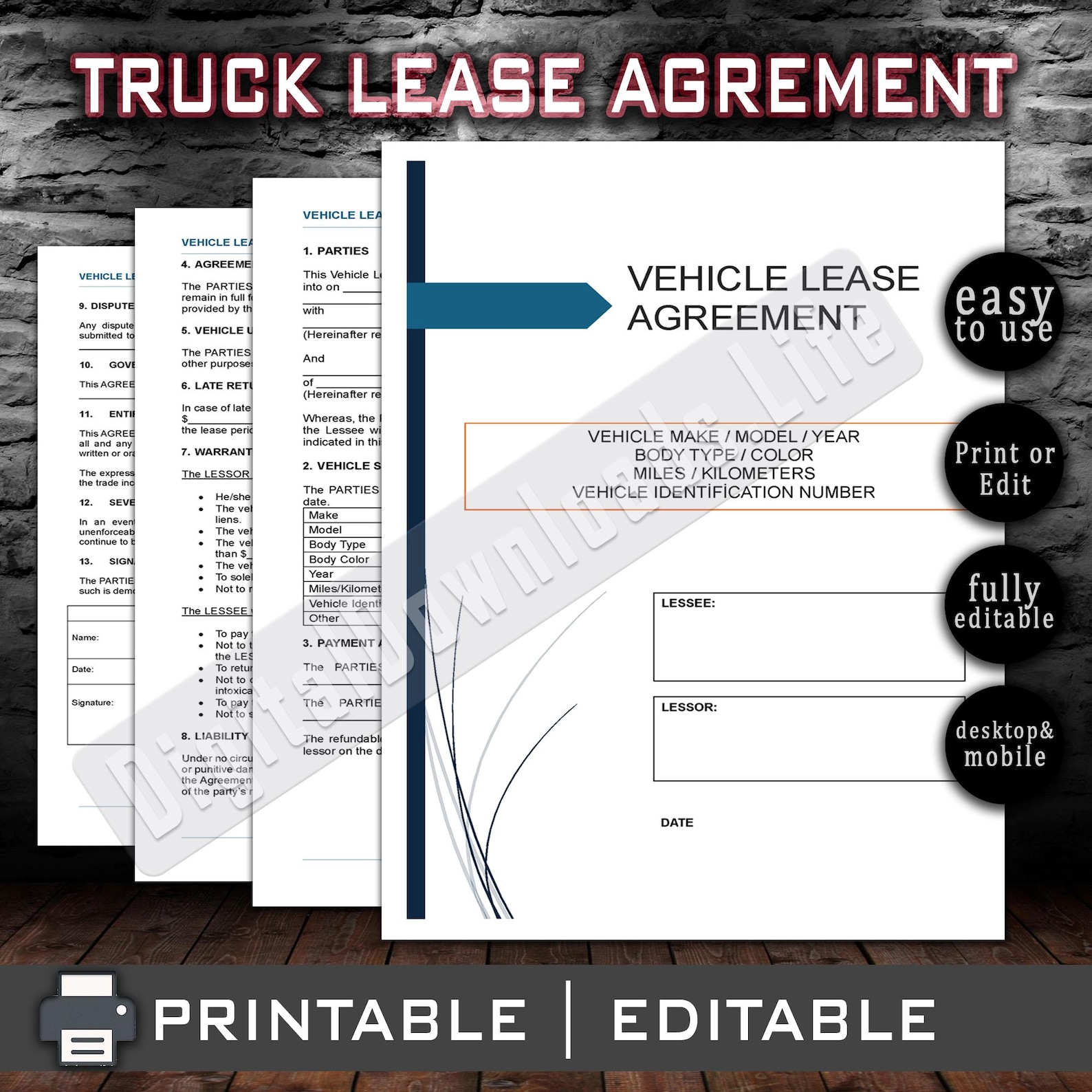 Wrth Truck Lease