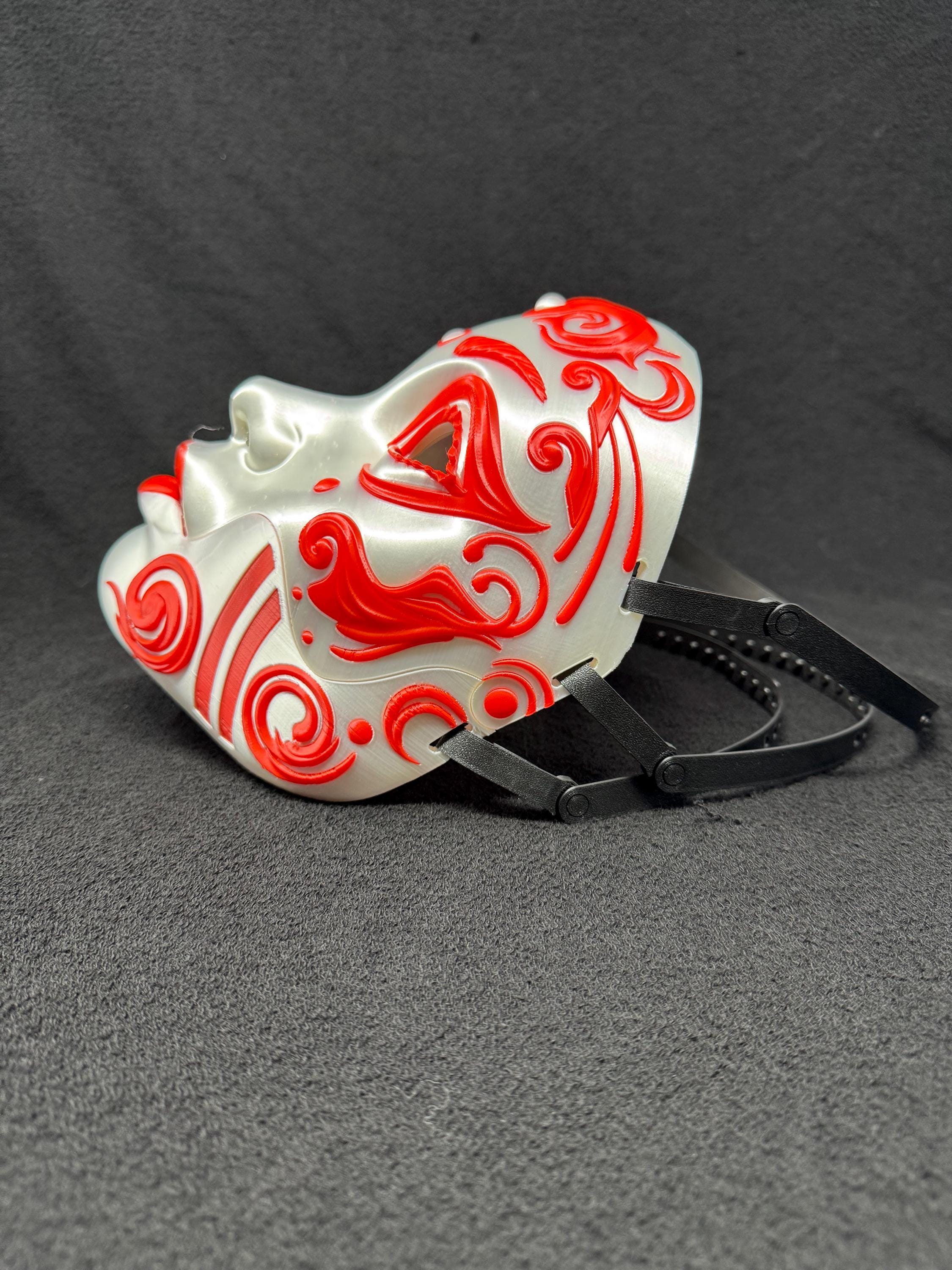 Gaasha Mask Geisha Mask - Etsy