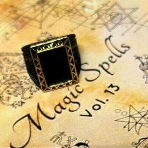 Godshakti Trillion Maker Real Magick Ring 7801 Spells Wealth Lottery Success W