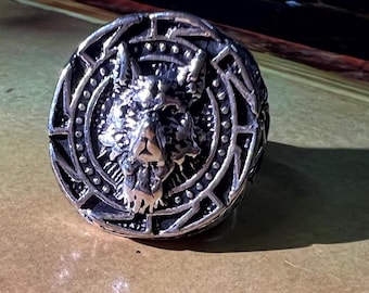 Wealth Magick Become Rich Attract Money Handmade Pagan Silver Ring RARE