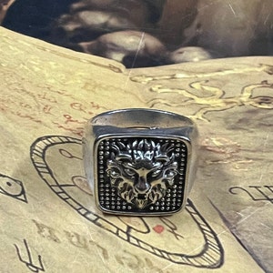 Hauted Demonic Grendel Djinn Vessel Grants Wishes Infrit Powerful Ring | Most Powerful & Divine Wealth Money Power Ring