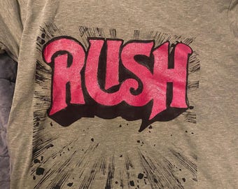 rush self-titled album shirt (read desc for personalization and custom design options)