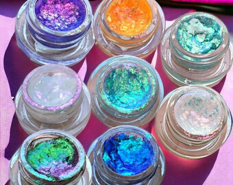 Chrome cream eyeshadows