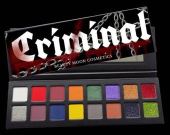 Eyeshadow palette|Grunge palette|New Criminal 16 pan eyeshadow palette