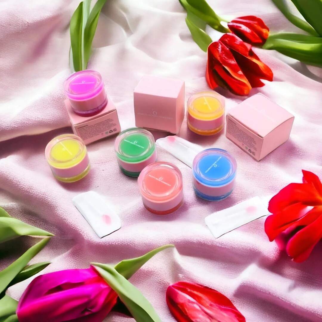 Lip Scrub Lip Balm Lip Carelip Exfoliating Scrublip Care Set Etsy