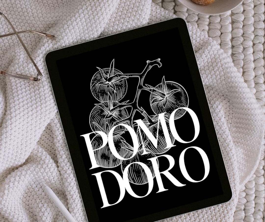 Pomodoro Tracker Printable PDF | Time Management Planner | Focus ...