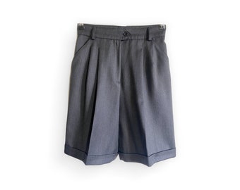 Vintage Max Mara wool shorts