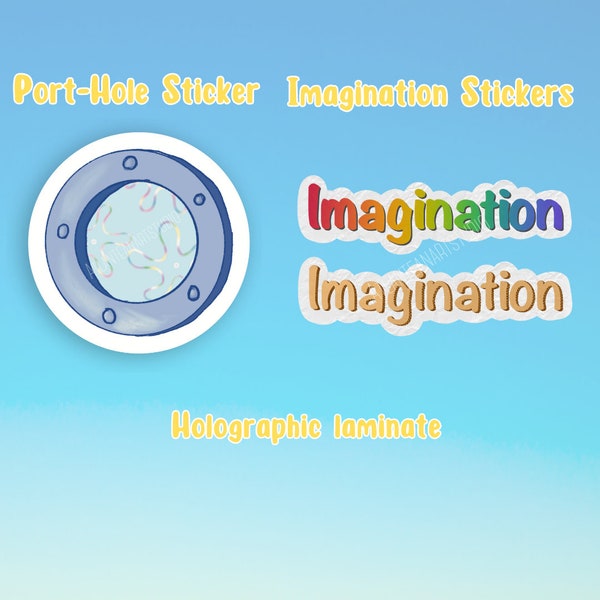 Spongebob Stickers | Holographic Sticker | Vinyl Stickers