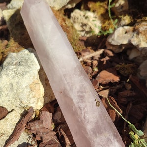 Quartz Rose tour en Quartz Rose Lithothérapie Pierres Naturelles image 6