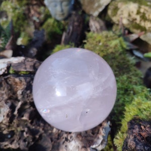 Rose Quartz - Rose Quartz sphere - Lithotherapy - Natural Stones