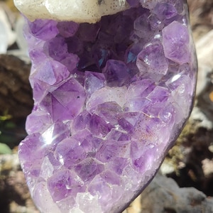 amethyst amethyst geode, raw amethyst, calcite, amethyst druse, amethyst crystal.